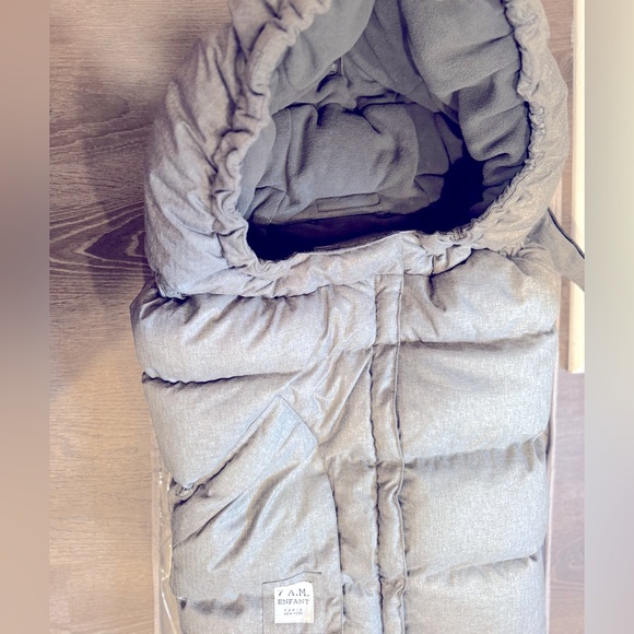 7am Enfant Blanket 212 Heather Grey like new - Picture 13 of 13